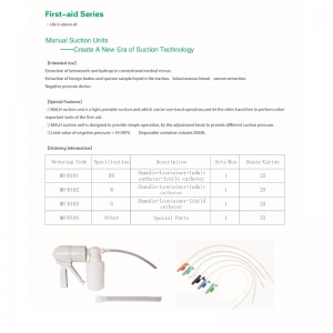 Kraftpump för nödsugning