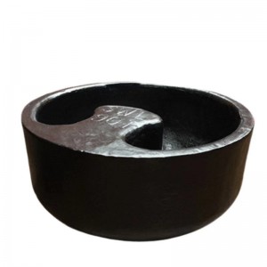 Sjöfartyg förtöjning Cast Steel Mottagen Bitt Bollard