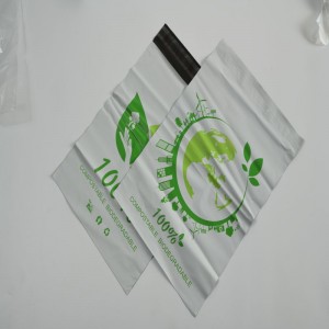 Kuvert av högkvalitativ tryckt komposterbar biologiskt nedbrytbar majsstärkelse