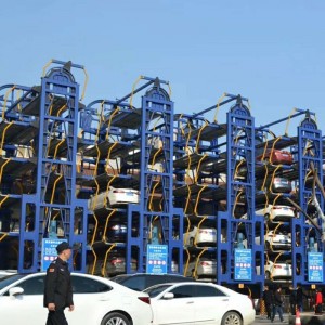 2020 Ny toppförsäljning Elektrisk roterande vertikal bilparkering, roterande smart parkeringssystem