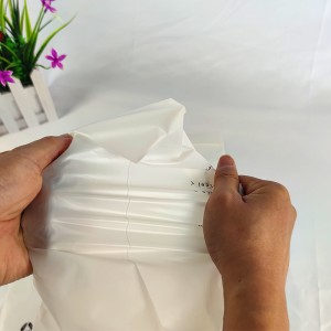 Egen biologiskt nedbrytbar komposterbar liten dragkedja