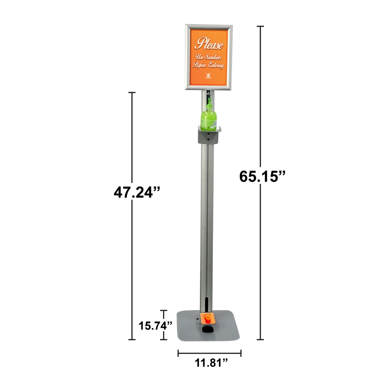 TMJ711 Butikering Easy assessment Metal Double Side Sanitizer Display Rack