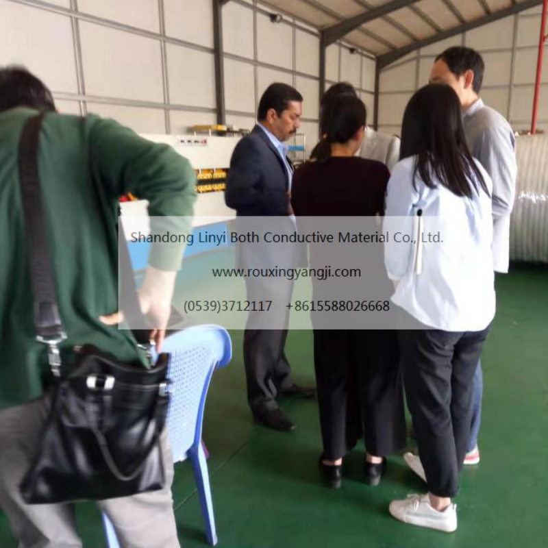 Kunder från Mellanöstern besökte vårt företag.