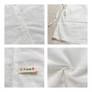 Lös monteringsplanering Minimalist Round Collar-stil Stitchad ärmstil Casual Solid Bomull och linne överdimensionerad 12638 Falska Sweatshirts