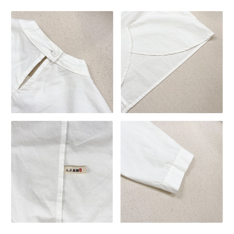 Lös montering Minimalist Stylish Casual Solid färg Stripped Kontrollerad överdimensionerad 17731 Lös Skjorta