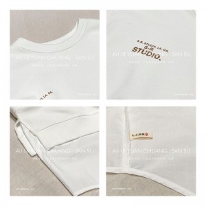 Lös inredning Minimalist Stylish Casual Solid färg Stripped Kontrollerad överdimensionerad skräddarsydd rundad krage Skjorta