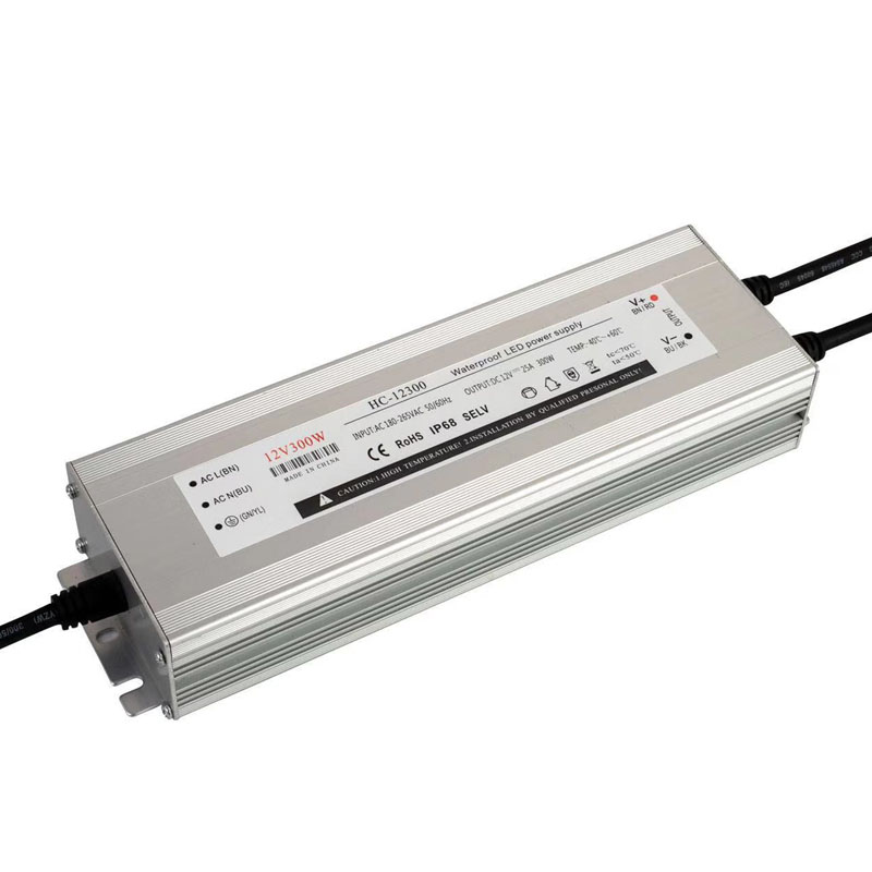 300W 25A 12V konstant spänningsskyddat regnat strömförsörjning