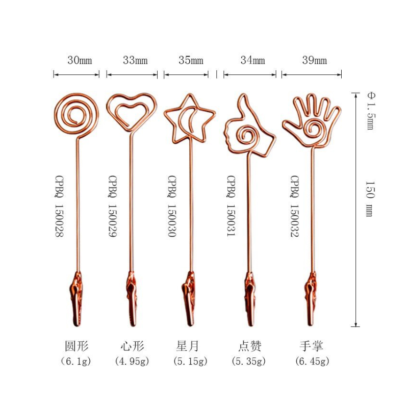 TMJ PP-543 Liten skrivbordsetikett Stand SignatInnehavare Gold Brushed Stainless Steel Signory Signory Countertop Price