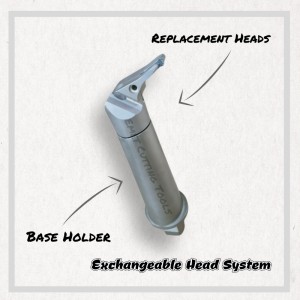 Emet utbytbart huvudsystem \\/ Aluminium hjulnavbearbetning \\/ svarvverktyg