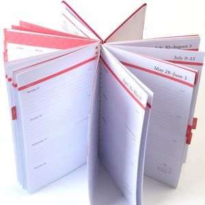 anteckningsbok för organisatörjournal