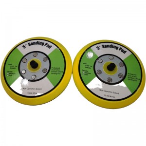 5-tums 125 mm stödplatta M14-trådplatta för vinkelslip Slipslip Slipskiva Bakplatta Elverktygstillbehör