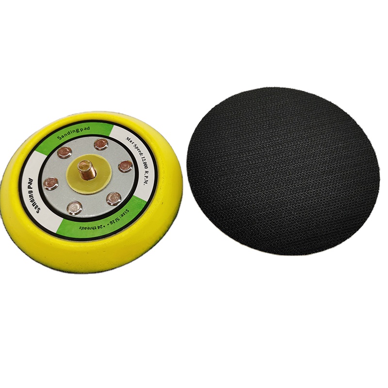 Multi Size Plastic Backing Pad Gummi i Foam BackPlate Polisher Disc Sanding Pad for Car Reparation