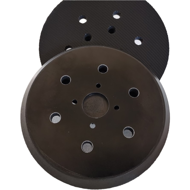 Bästa säljande 5-tums svarta poleringsplats för pneumatiska verktyg Sanding Backing Pad