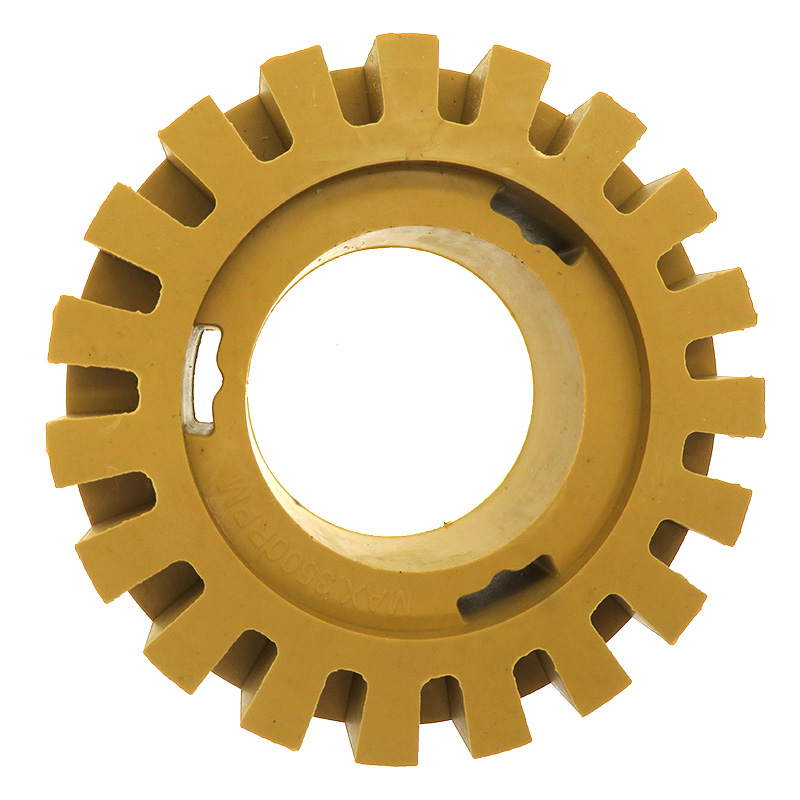 4 Inch 100mm gummisuddare hjul Whippy Wheel Vinyl decal borttagningsmedel för borrning