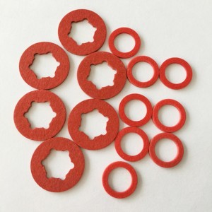 Högtemperaturbeständigt runt snabbt papper, brandbeständigt rött snabbt papper, elektriskt isoleringspapper