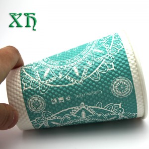 12oz krusningsväggspappers kaffeautomat