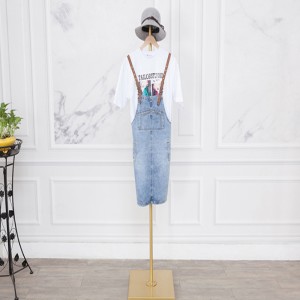 TMJ PP-566 Föllbar anpassningsbar metall Heavy Duty Clothing Garment Rack