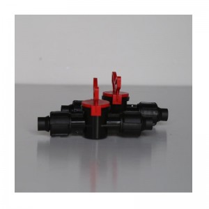 16 Dubbellås genom ventil