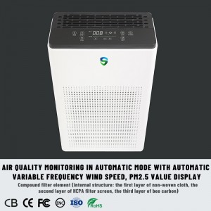 Dubbel reningsutrustning (aktiv rening +passiv rening)