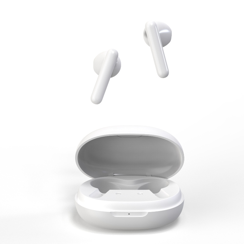Högkvalitativa hörlurar TWS 5.0 trådlösa öronsnäckor in-ear med mikrofonsport TWS öronsnäckor