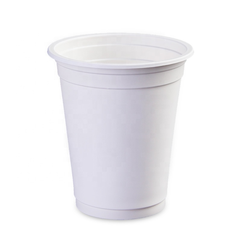 6oz 8oz 11oz kundanpassad, miljövänlig, komposterbar kaffekopp engångs majsstärkelsebägare biologiskt nedbrytbar