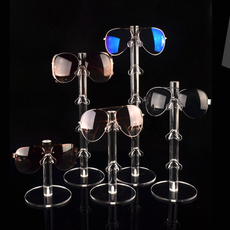 TMJ PP-578 Egen modesolglasögon Stand Acryl Sunglass Display Rack