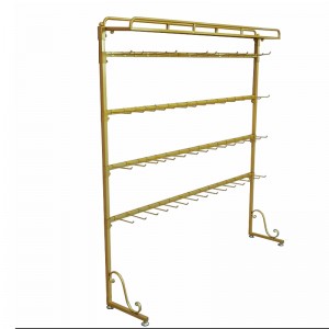 TMJ PP-580 Flyttbara krokar hängsmyckeshängare för hängsmyckeshyllor