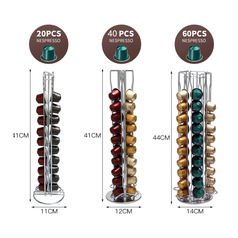 TMJ PP- 583 Grossist Supply Nespresso KaffeKapselägare Visa Rack