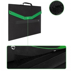 80W Fällkasse för solkraft