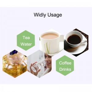 Anpassad logotyp BPA-fri miljövänliga kaffekoppar komposterbara engångskopp majsstärkelse biologiskt nedbrytbara koppar