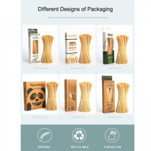 Bärbar majsstärkelse dricka halm biologiskt nedbrytbar komposterbar pla halm