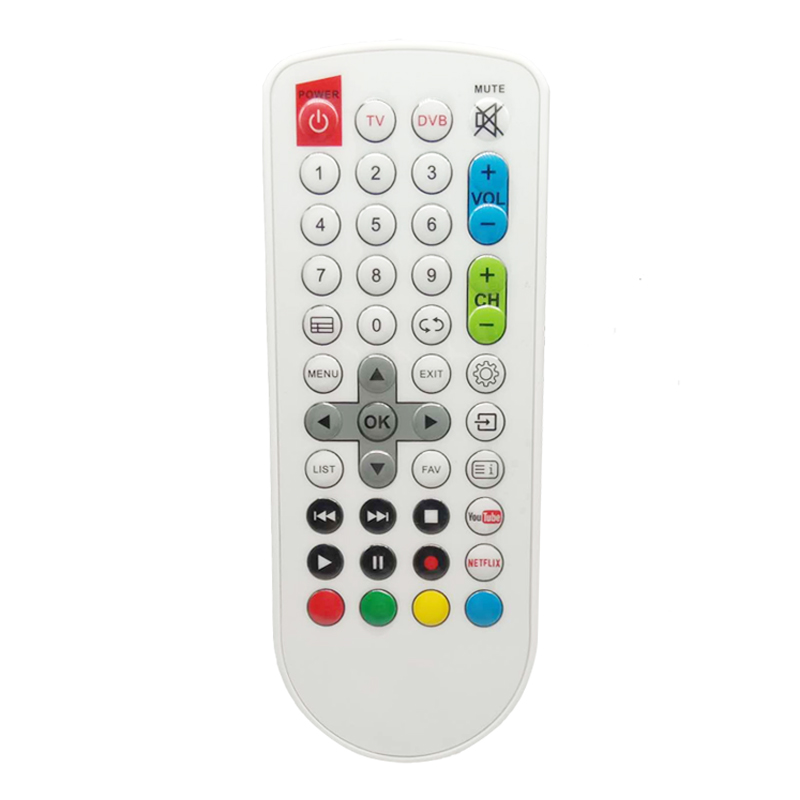 Universal vattentät IR Fjärrkontroller Programmerbar TV Fjärrkontroll Antimikrobiell Infraröd IP67 Vattensäker fjärrstyrning