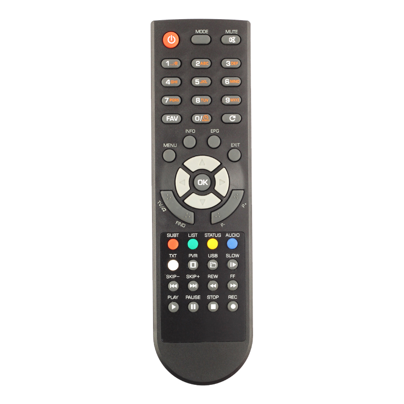 Fabriksgrossist Billigt pris OEM 2,4 GHz trådlös fjärrkontroll för alla märken TV \/ STB \/ DVB
