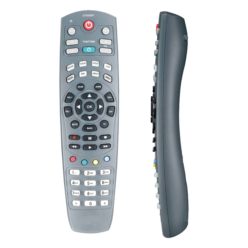 Anpassad ny IR-trådlös ABS-universell fjärrkontroll för alla märken LCE \/ LED TV \/ sky TV