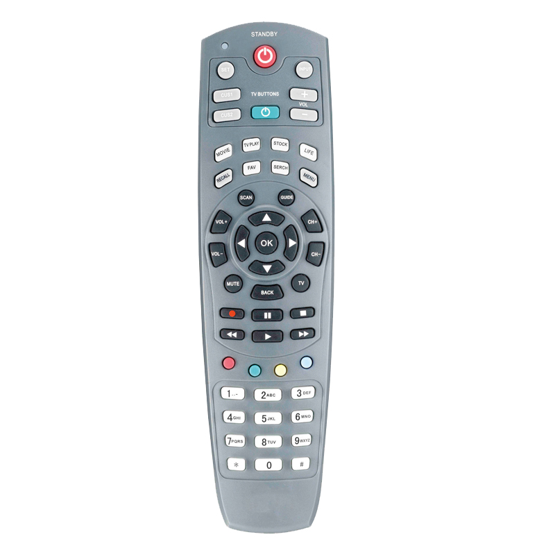 Anpassad ny IR-trådlös ABS-universell fjärrkontroll för alla märken LCE \/ LED TV \/ sky TV