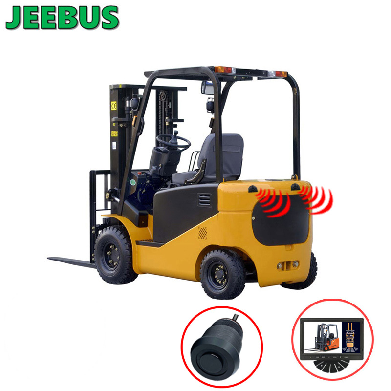 Gaffeltruck Parktronic Kit Backup Baksida Hjälp Radar Detektera Baksida Hjälp Hjälp Radar Detektera Parkeringssensor