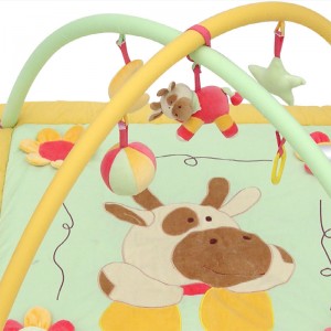 Fyrkantig lekmatta-ko