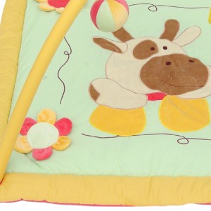 Fyrkantig lekmatta-ko