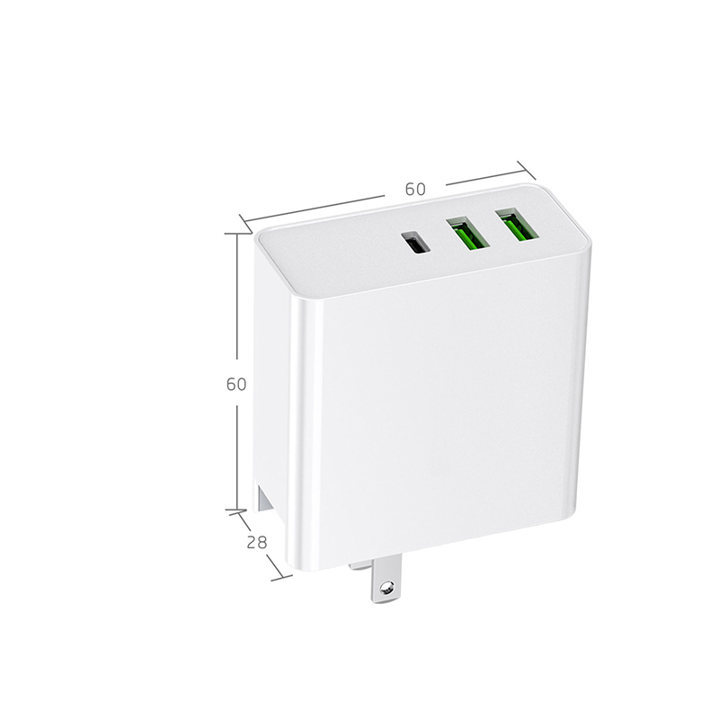 65W PD USB Type C Power Delivery Multi Port Wall Charger