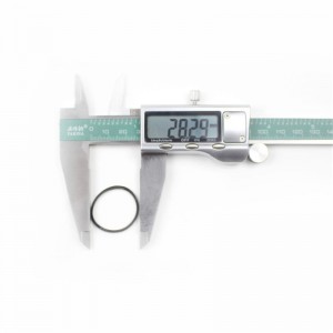 Fabriks direktförsäljning 25mm svart naturligt gummiband med hög elasticitet och seghetsfläck grossist