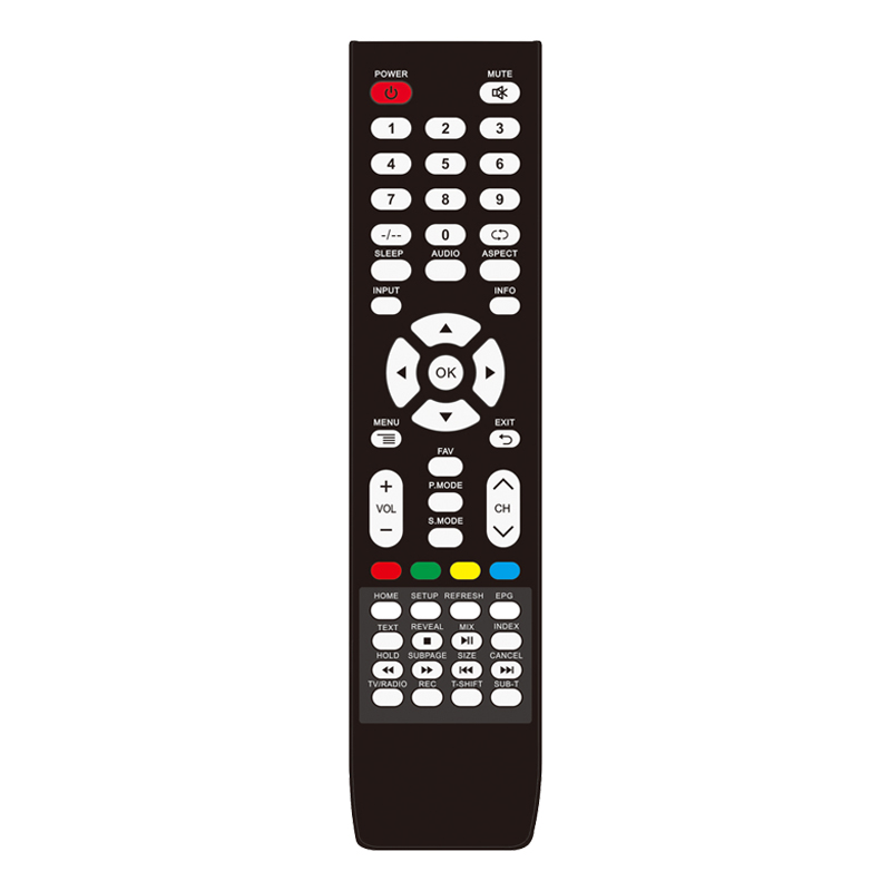 Universell högkvalitativt billig trådlös IR-fjärrkontroll för TV \/ digitalbox