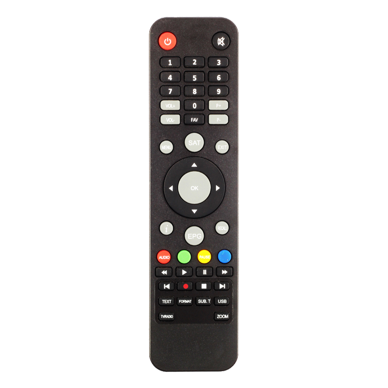 Fabriks högkvalitativ 46 nycklar trådlös fjärrkontroll 2.4G rörelsekännande luftmusfjärrkontroll för LED-TV \/ satellit-TV