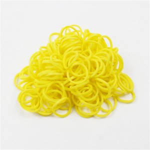 Fabriks direkt engångsfärg liten storlek gummiband bukett datakabel bandningsring hög elasticitet och åldringsmotstånd gummiring