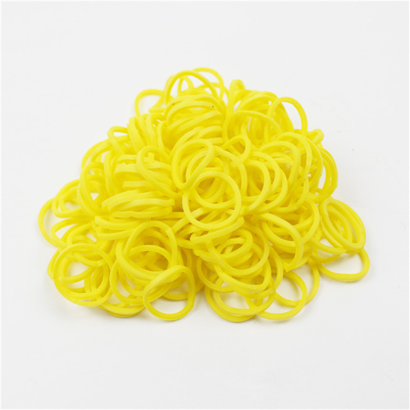 Fabriks direkt engångsfärg liten storlek gummiband bukett datakabel bandningsring hög elasticitet och åldringsmotstånd gummiring