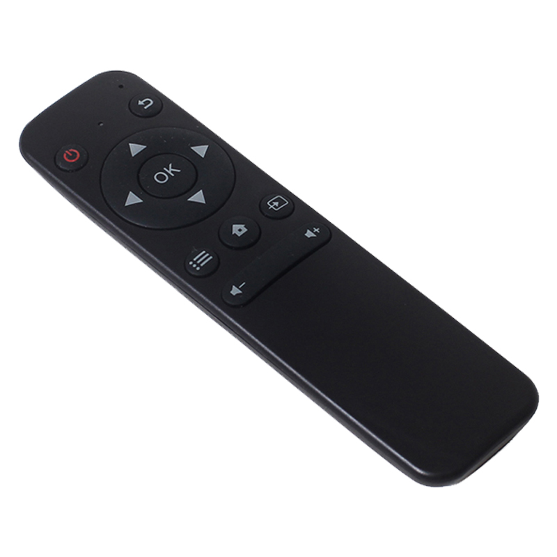 Kvalitetssäkring Blue tooth röststyrning universell trådlös 13Keys svart TV fjärrkontroll \/ digitalbox