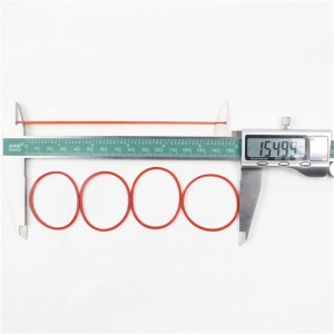 Färg gummiband anti-aging hög temperatur och stark spänning hög elasticitet gummiringar tillverkare grossist