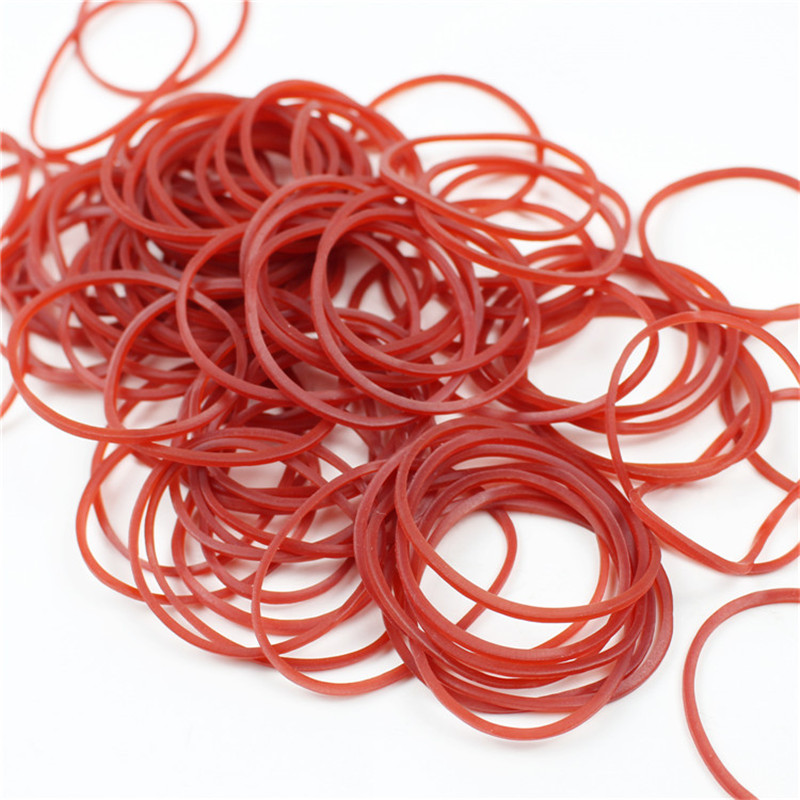 Färg gummiband anti-aging hög temperatur och stark spänning hög elasticitet gummiringar tillverkare grossist