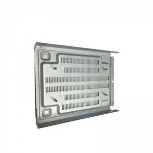 Fackföranpassad plåtplåtchassi som skär precisionsmetall med skal av rostfritt stål