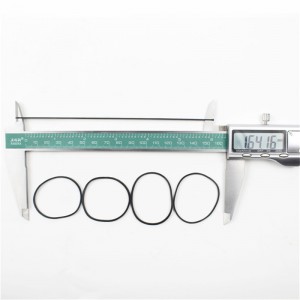 Gummiband tillverkare grossist svart hög elasticitet anti-aging säkerhet och miljöskydd jordbruks gummiband