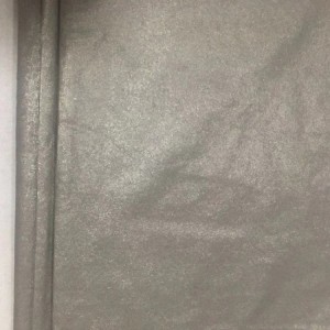 Silverpläterad non-woven tyg Silverfiber strålningssäker trasa Silverfiber skärmduk